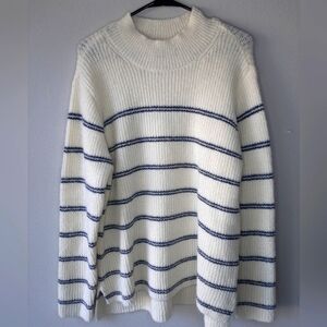 NWT Maurices striped knit sweater xxl